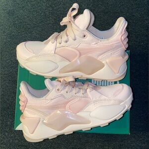 🌸NEW🌸 Pink Puma RS-XL Forever Diamonds Sneakers. Cute Comfy Trendy Womens Shoes.